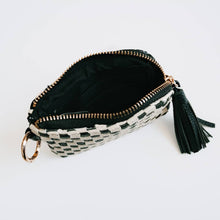 Load image into Gallery viewer, Paris Card Wallet: Woven Brown