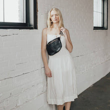 Load image into Gallery viewer, Westlyn Woven Bum Bag *NEW COLORS ADDED*: Brown