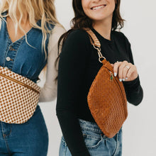 Load image into Gallery viewer, Westlyn Woven Bum Bag *NEW COLORS ADDED*: Brown