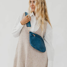 Load image into Gallery viewer, Westlyn Woven Bum Bag *NEW COLORS ADDED*: Brown