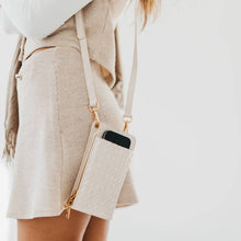 Load image into Gallery viewer, Woven Double Duty Phone Bag : Woven Fuchsia