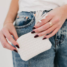 Load image into Gallery viewer, Paris Card Wallet: Woven Brown