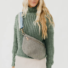 Load image into Gallery viewer, Westlyn Woven Bum Bag *NEW COLORS ADDED*: Brown