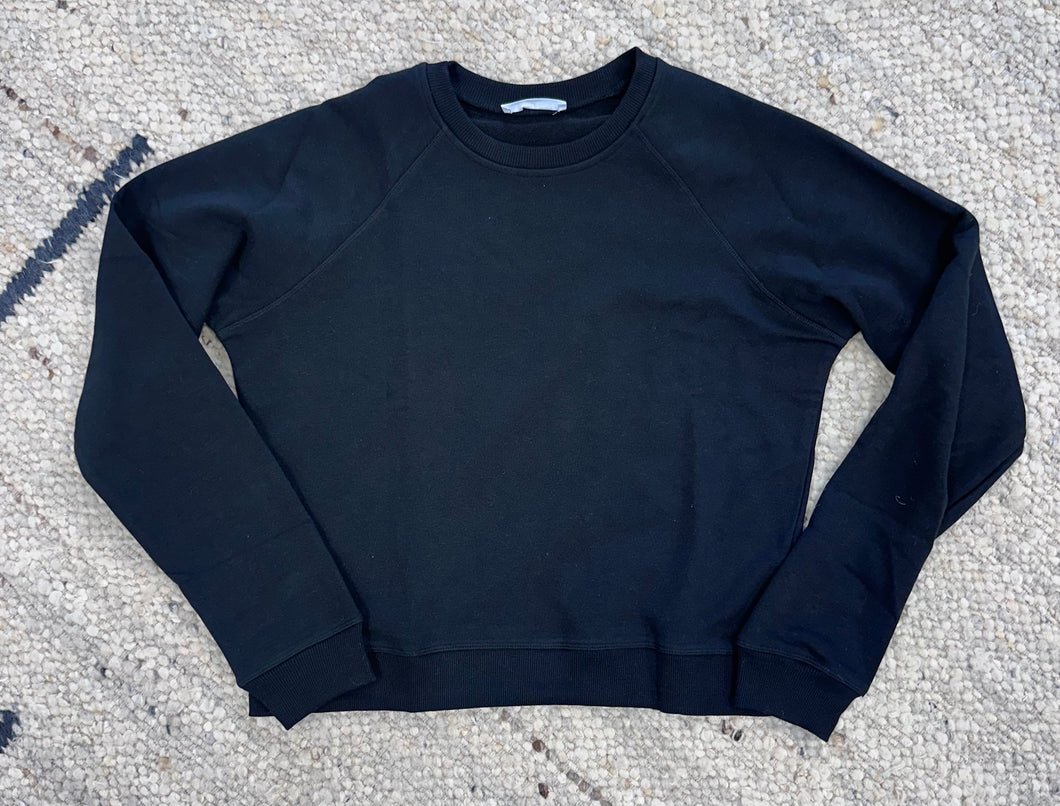 Black knit top