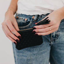 Load image into Gallery viewer, Paris Card Wallet: Checkered Black
