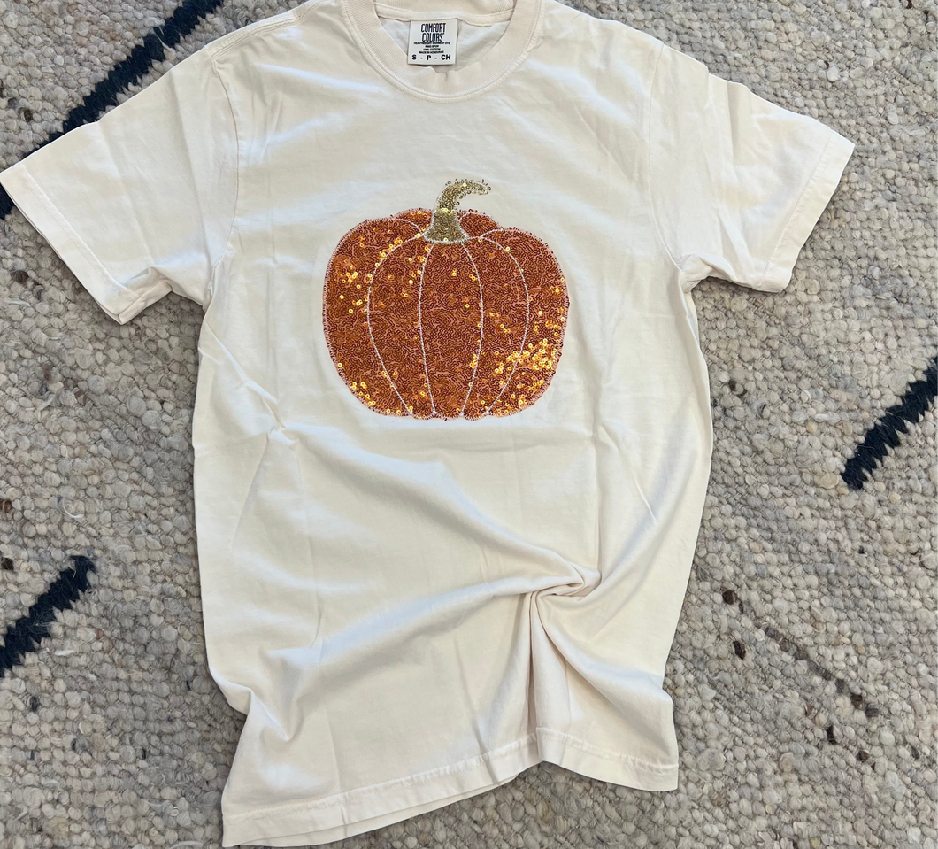 Sequin Pumpkin