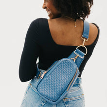 Load image into Gallery viewer, Waverly Woven Sling Bag (Free Strap Extender!): Cream
