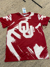 Load image into Gallery viewer, Oklahoma Sooners Kids Paint Brush Tee
