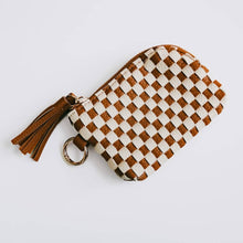 Load image into Gallery viewer, Paris Card Wallet: Woven Brown
