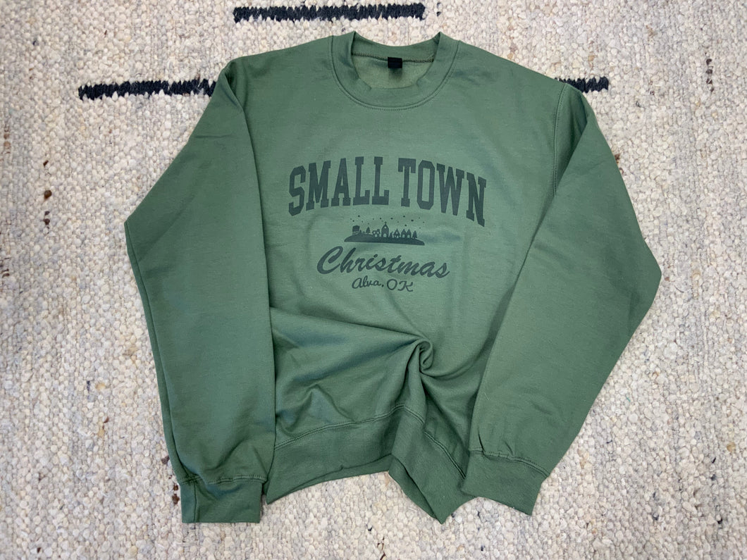 Small Town Christmas Alva Crewneck