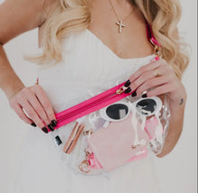 Load image into Gallery viewer, Clear Crossbody Bum Bag
