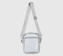 Load image into Gallery viewer, Clear Crossbody Bag with Nylon Straps

