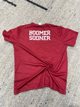 Load image into Gallery viewer, Boomer Sooner Helmet Kids Tee
