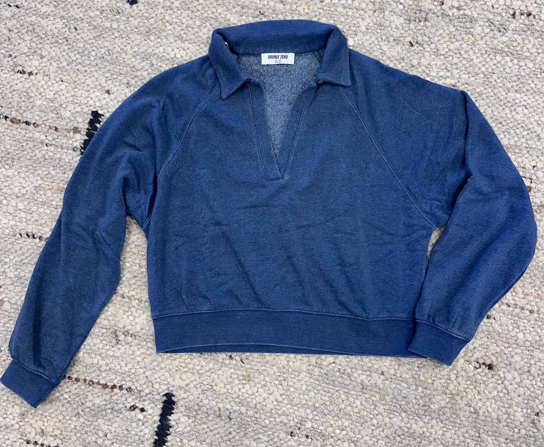 Dust Navy Top