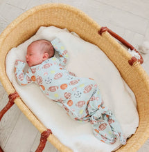Load image into Gallery viewer, Newborn Knotted Gown
