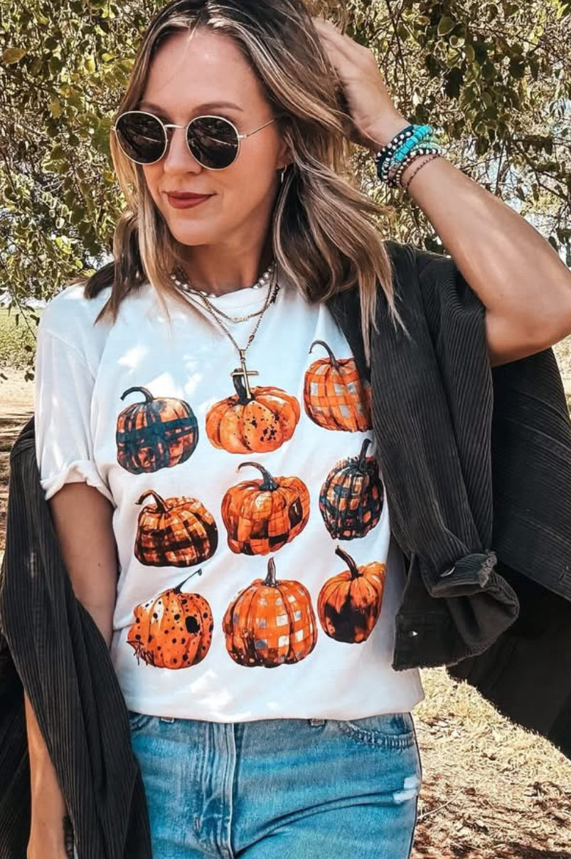 Nine Pumpkins