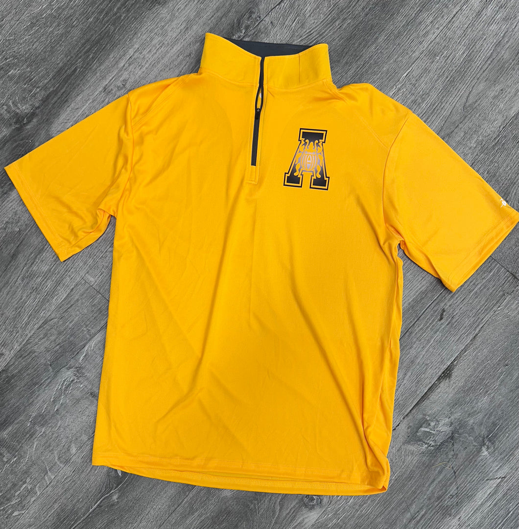 1/4 zip Gold Tee