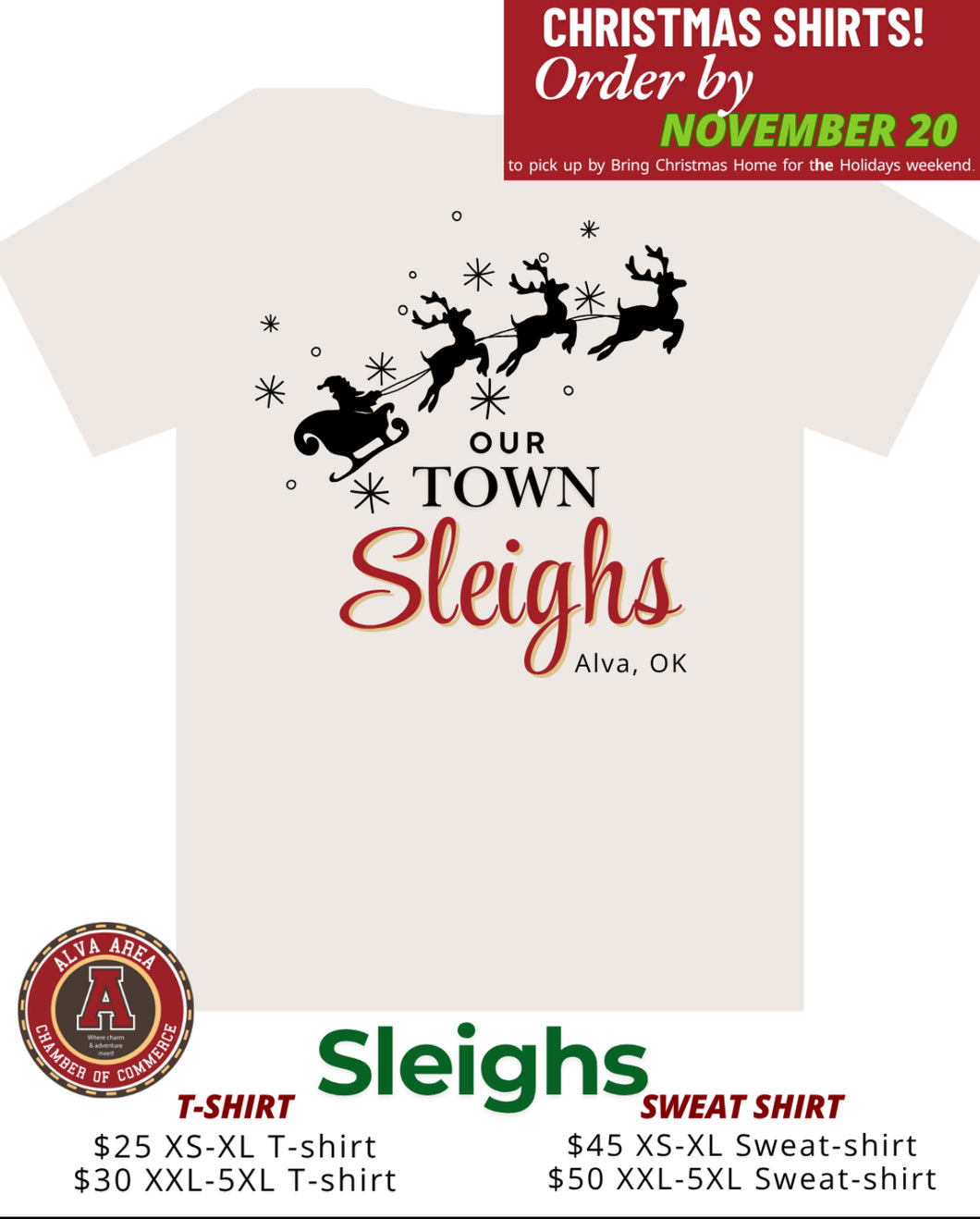 Our Town Sleighs