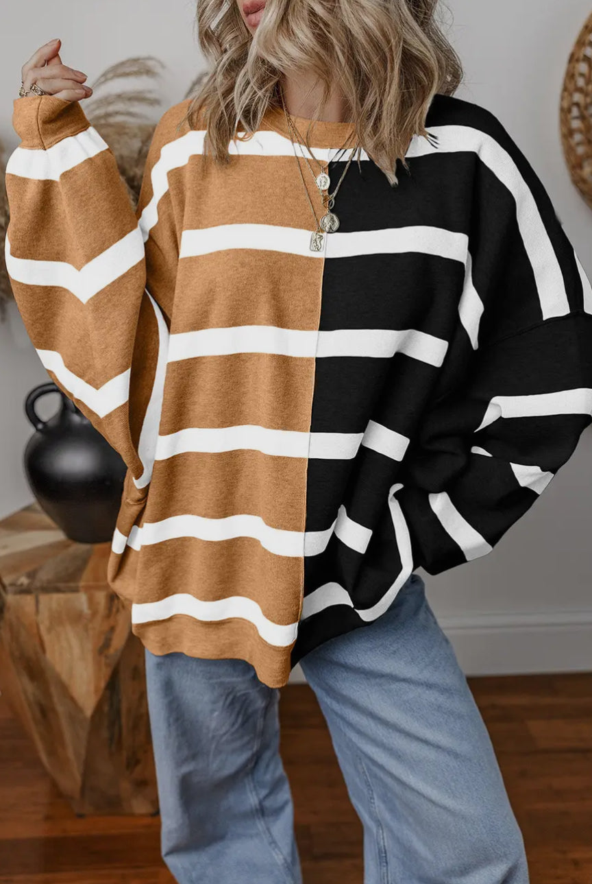 French Beige ColorBlock