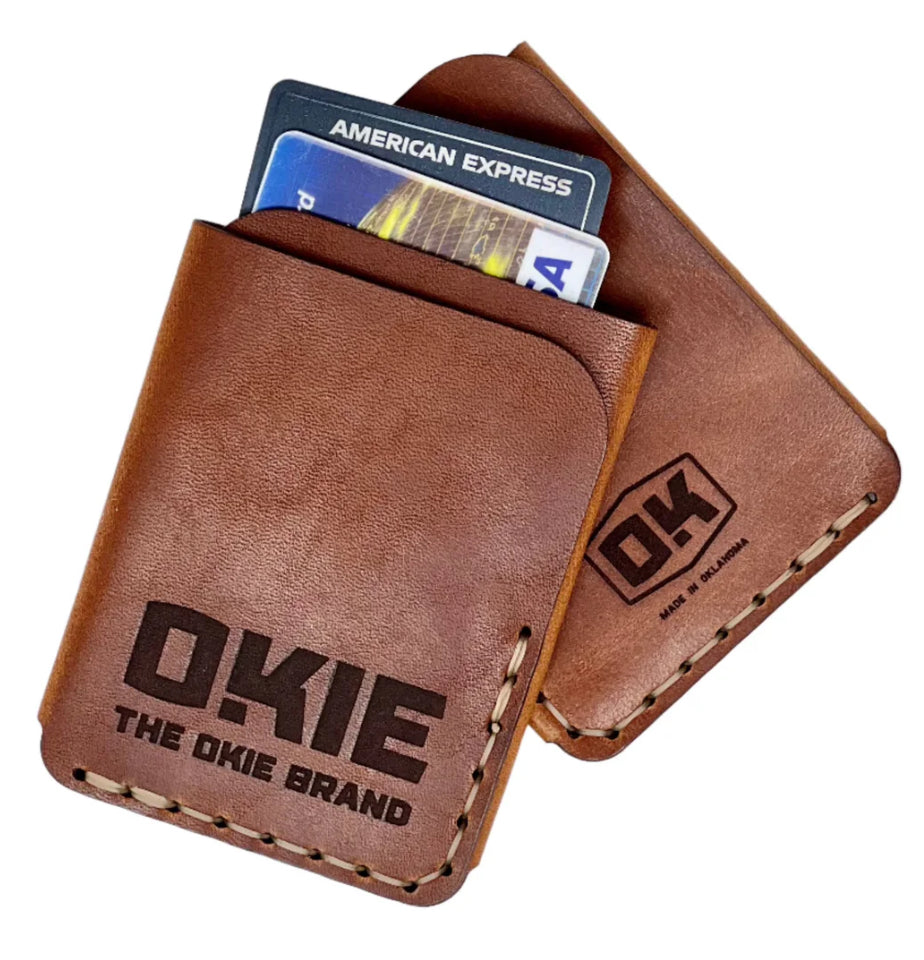 Leather okie wallet