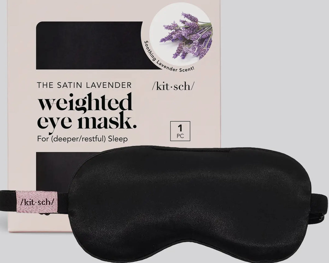 Weighted Eye Mask