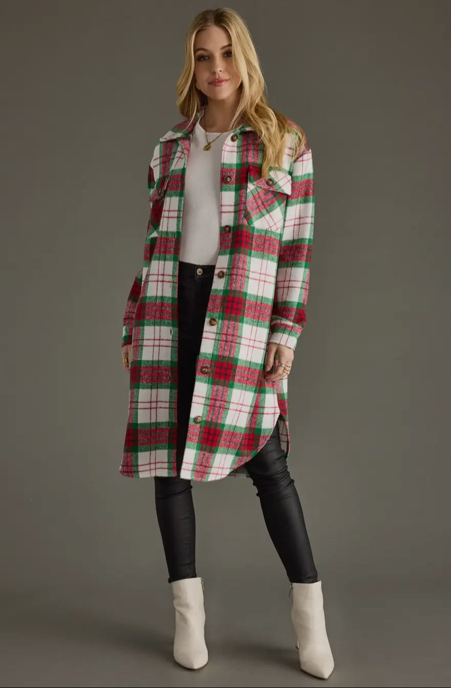 Plaid Long Shackleton