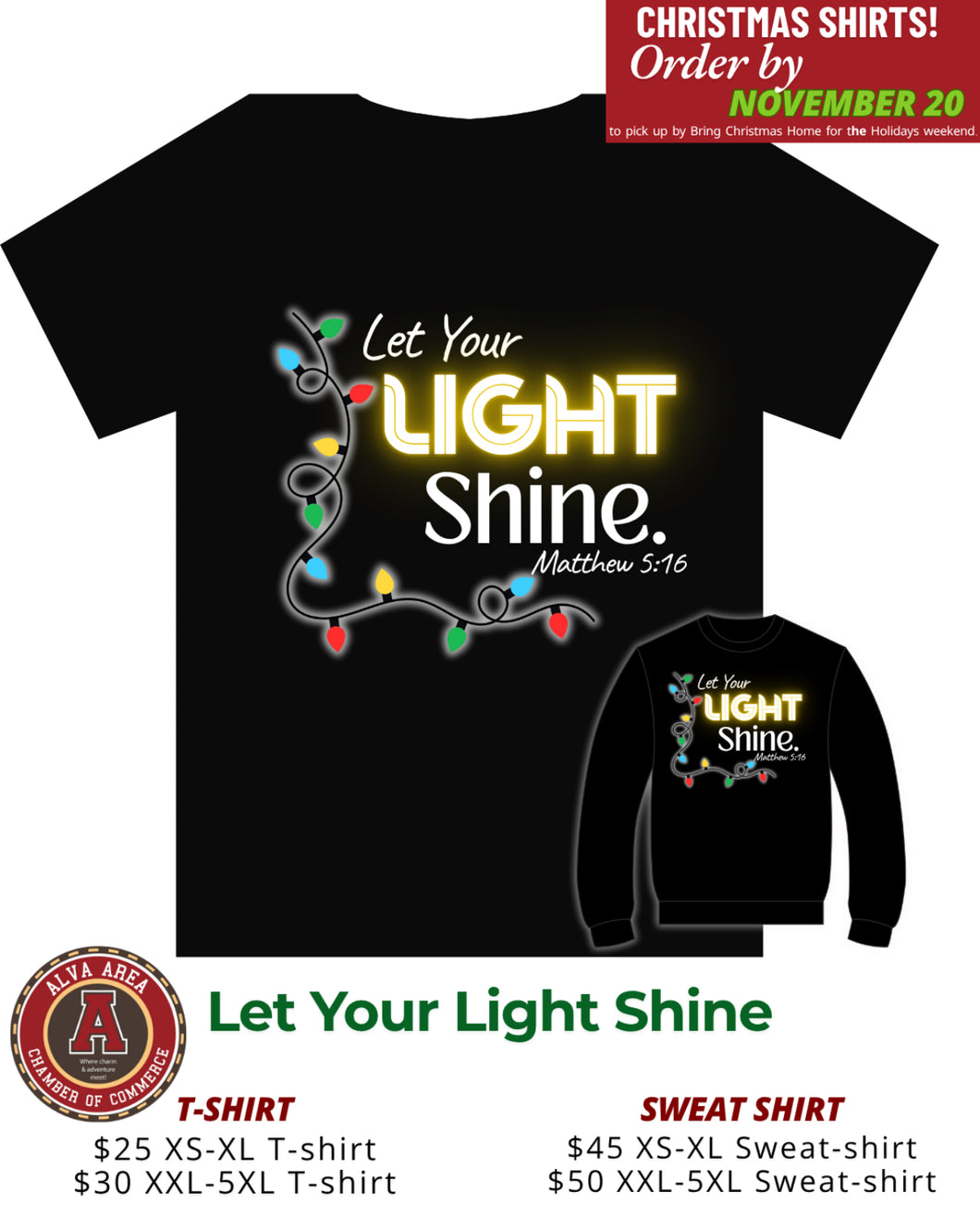 Let Your Light Shine