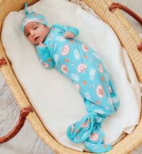 Load image into Gallery viewer, Newborn Knotted Gown
