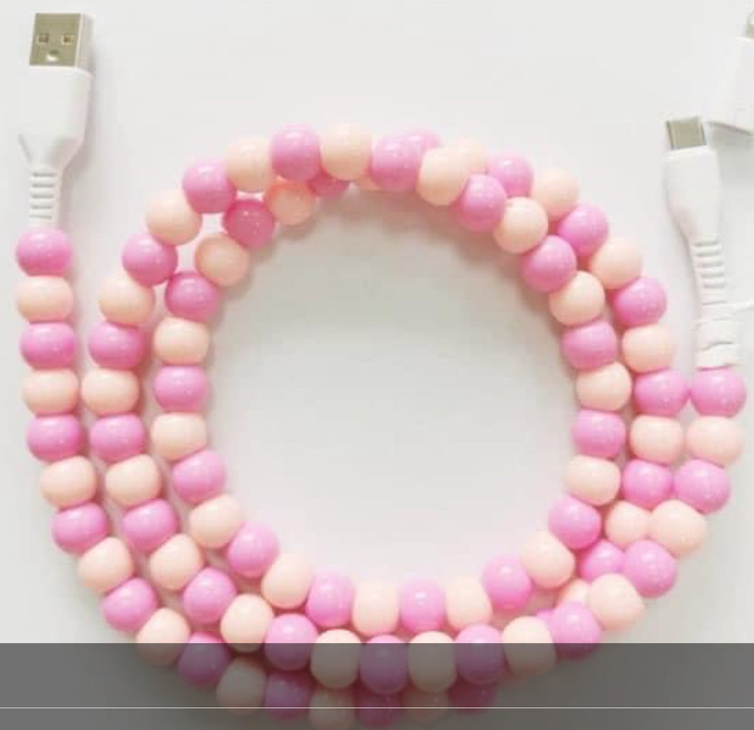 Beaded Phone Chargers