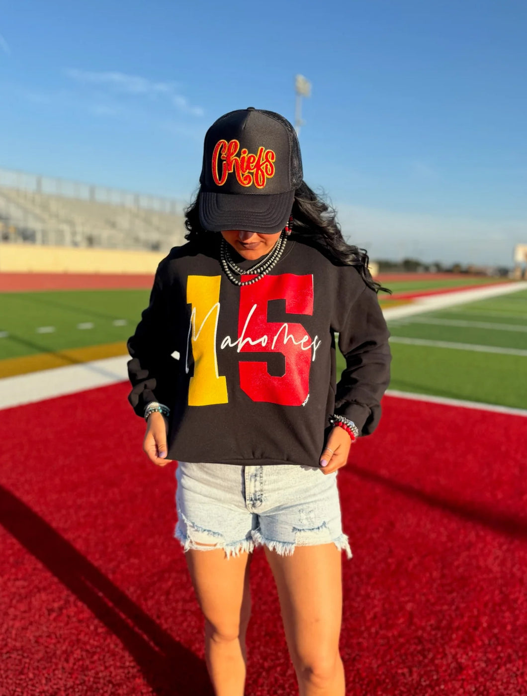 Mahomes 15 sweatshirt