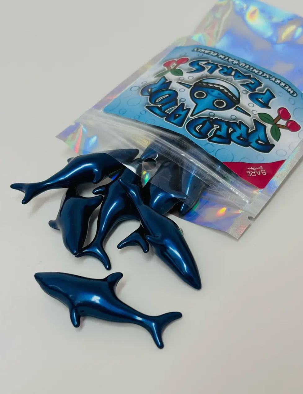 Retro Dolphin Bath Pearls