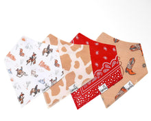 Load image into Gallery viewer, Bandana Bibs (3 pack)
