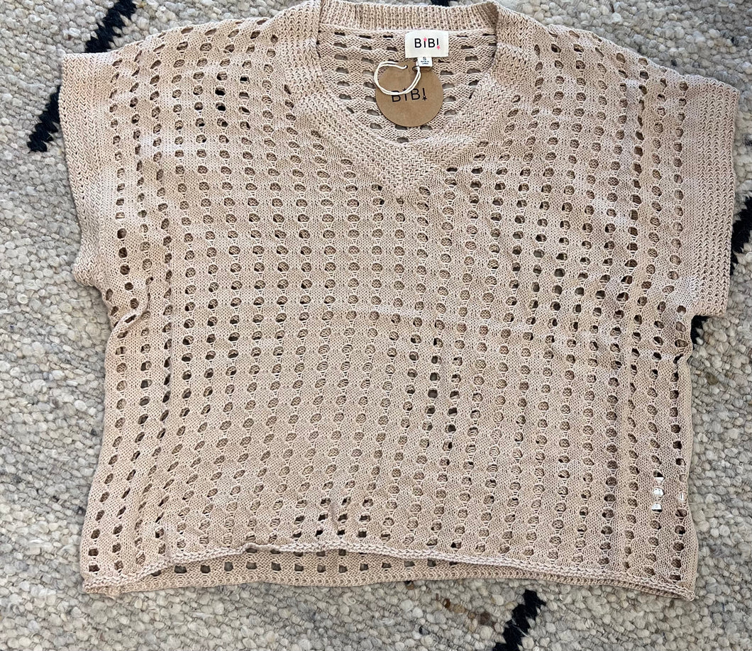 Round Neck Sweater Top