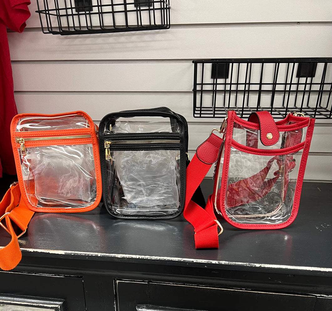 Clear Cross Body Bags