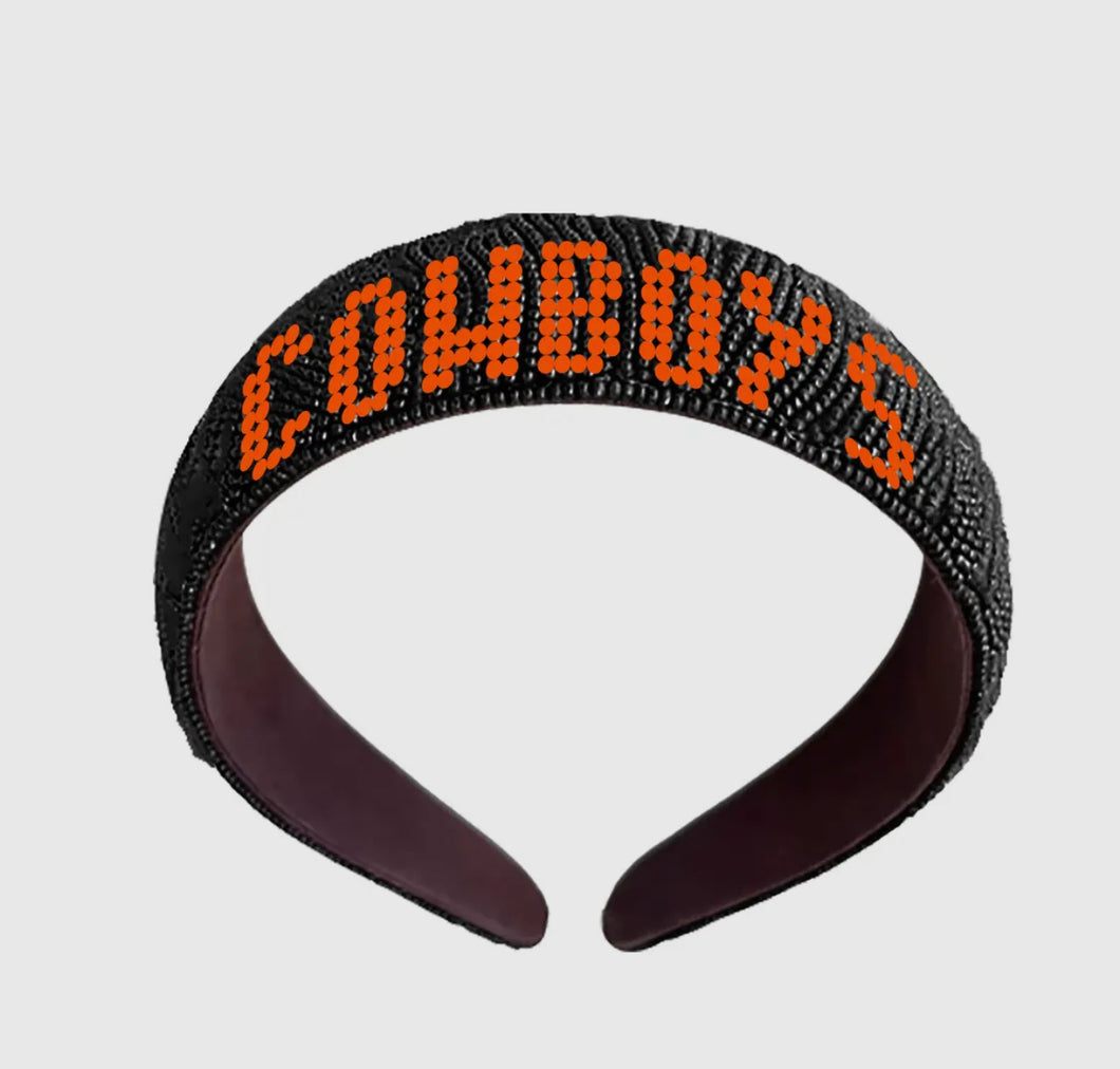 OSU Beaded Headband