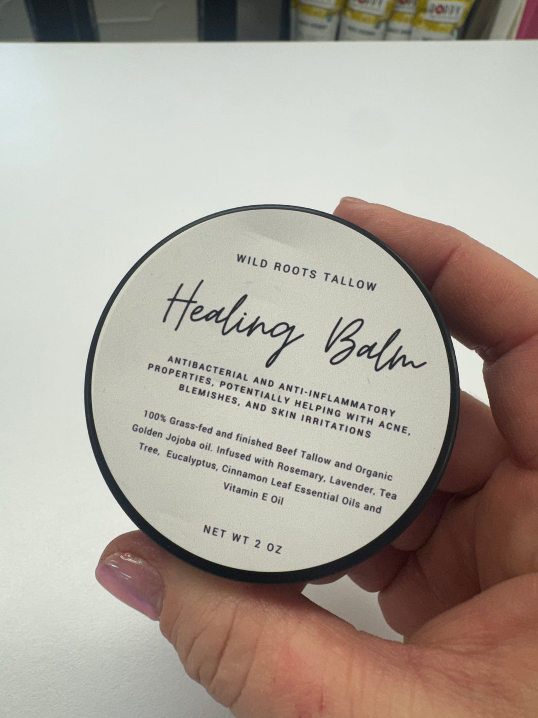 Beef Tallow Healing Balm