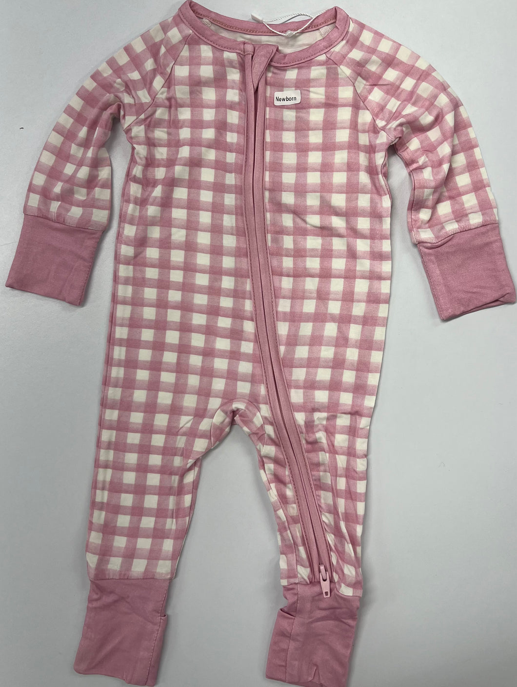 Pink Checked Sleeper