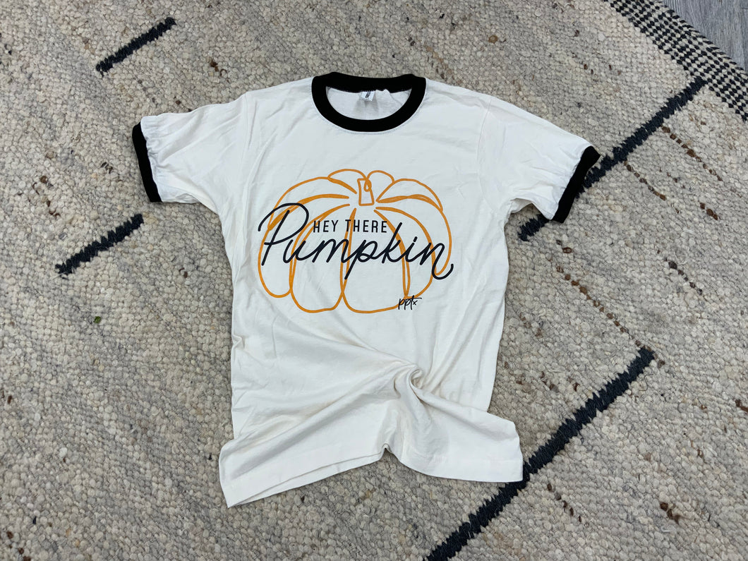 Hey There Pumpkin Ringer Tee