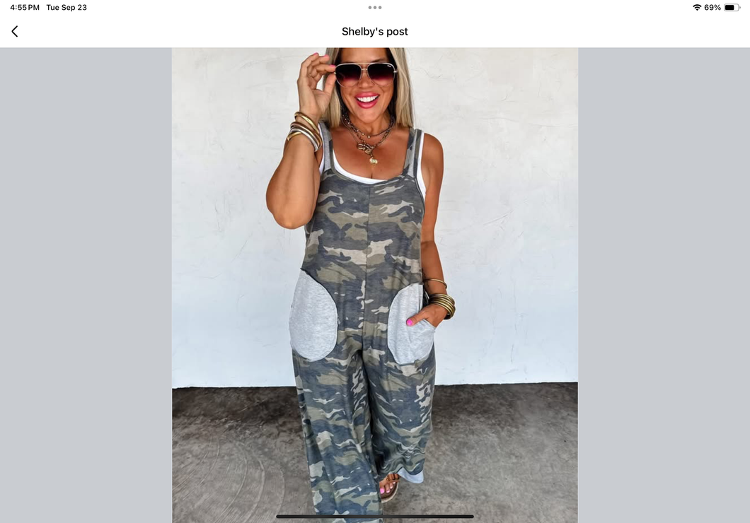 Camo Romper