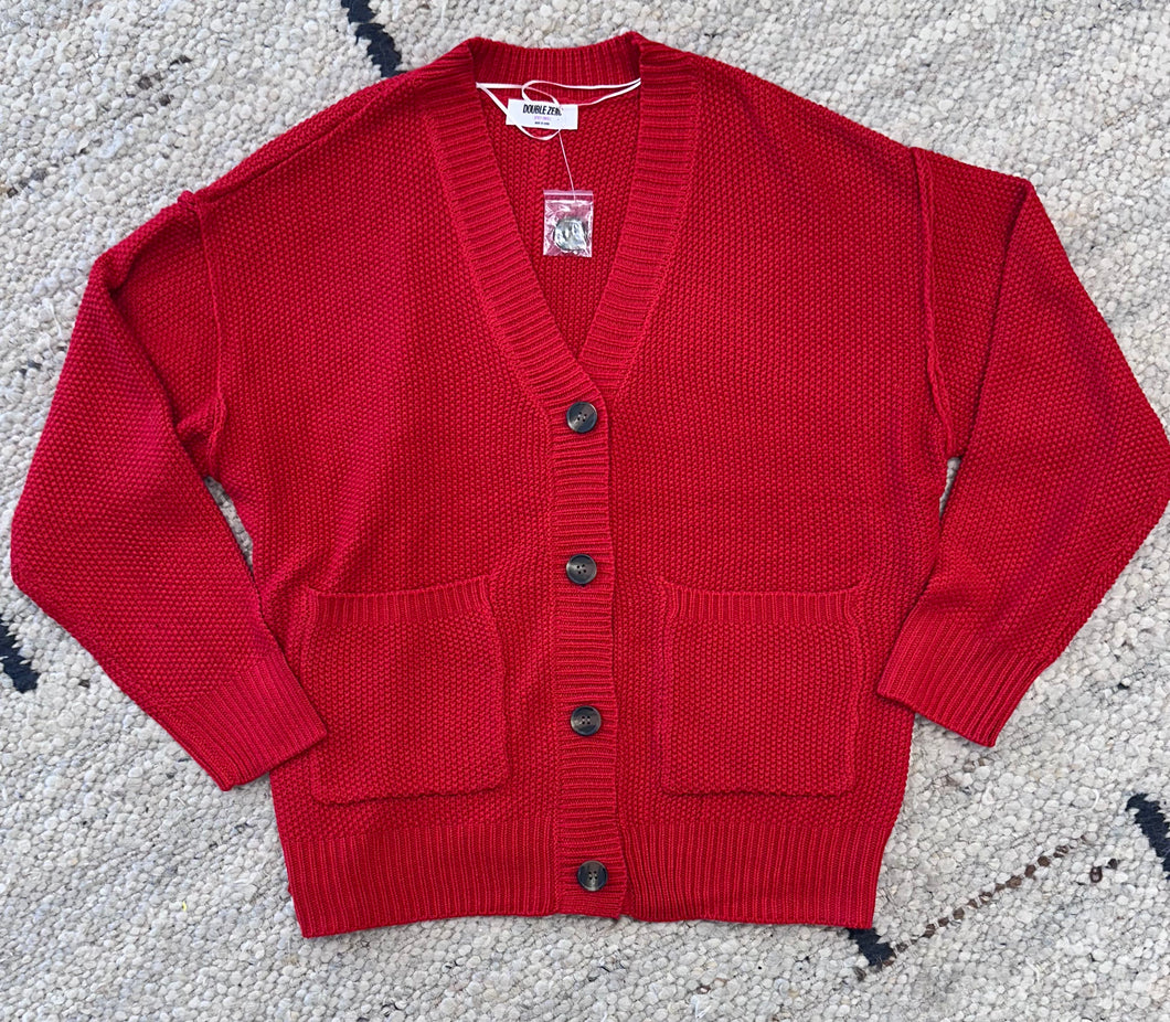 Red Cardigan