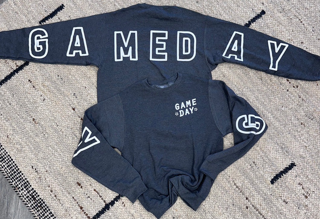 Grey GAMEDAY sweatshirt