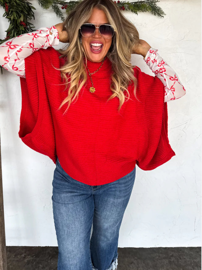 Red Christmas Pullover