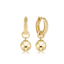 Load image into Gallery viewer, Juggle Gold 0.5” Hoop
