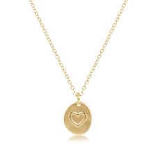 Load image into Gallery viewer, 16” gold Disc Necklace
