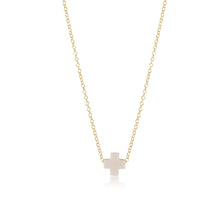 Load image into Gallery viewer, 16” Necklace Signature Cross Necklace
