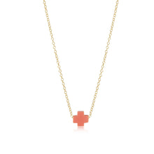 Load image into Gallery viewer, 16” Necklace Signature Cross Necklace
