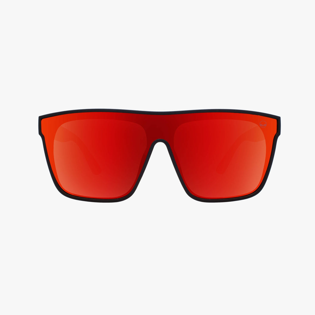 BIRCH FIRE Polarized Oversized Shield Fashion Sunglasses