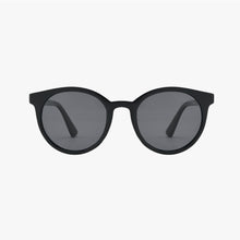 Load image into Gallery viewer, HERON MIDNIGHT BLACK Polarized Round Fashion Sunglasses
